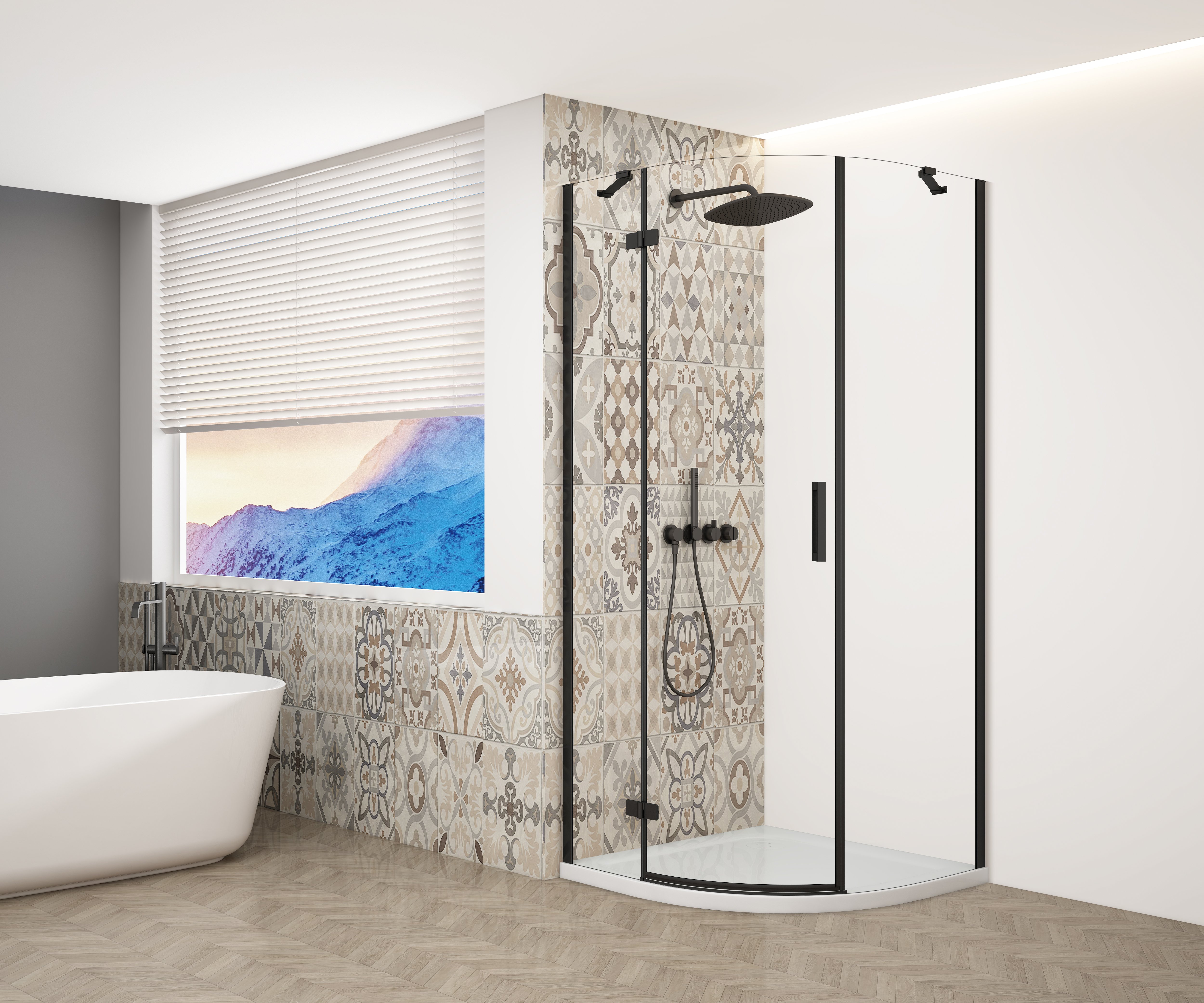 Zcela nová série sprchových zástěn TRINITY